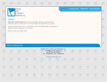 Tablet Screenshot of angeldelcastillo.com